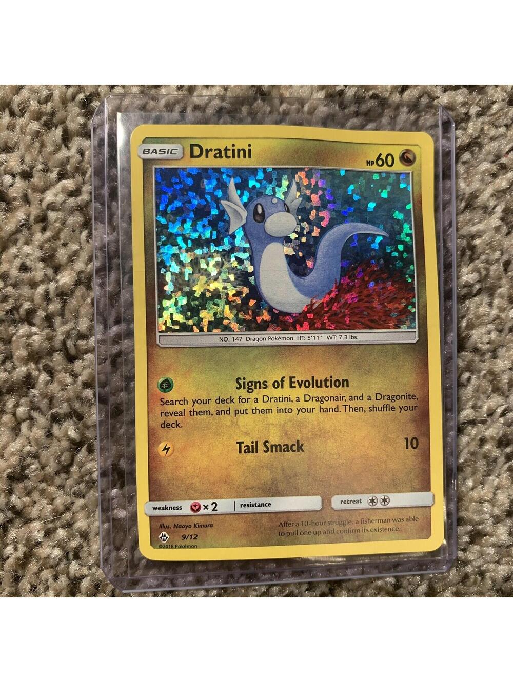 Dratini - 9/12 - McDonald's Promo 2018 Rare Pokémon Holo Foil